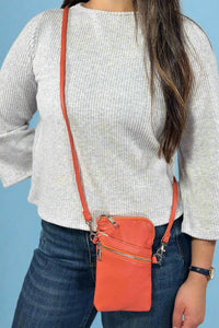Carrie Crossbody - Orange