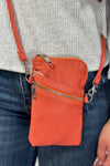 Carrie Crossbody - Orange