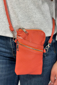 Carrie Crossbody - Orange