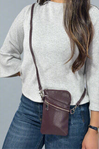 Carrie Crossbody - Plum