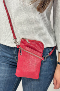 Carrie Crossbody - Red