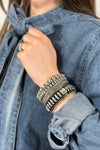 Western 4 Layered Bubble Stretch Bracelet