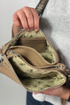 Stefani Wristlet Crossbody - Mocha