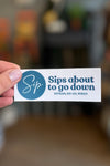 Sip Sticker