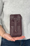 Marie Credit Card Sleeve - Plum