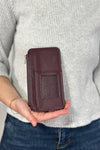 Marie Credit Card Sleeve - Plum