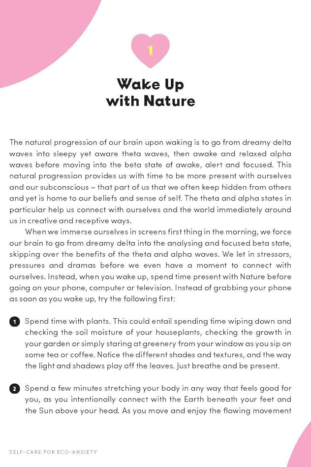 Self-care for Eco-Anxiety