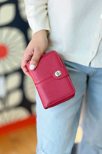 Mini Eleanor Wallet - Red