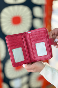 Mini Eleanor Wallet - Red
