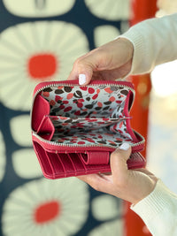 Mini Eleanor Wallet - Red