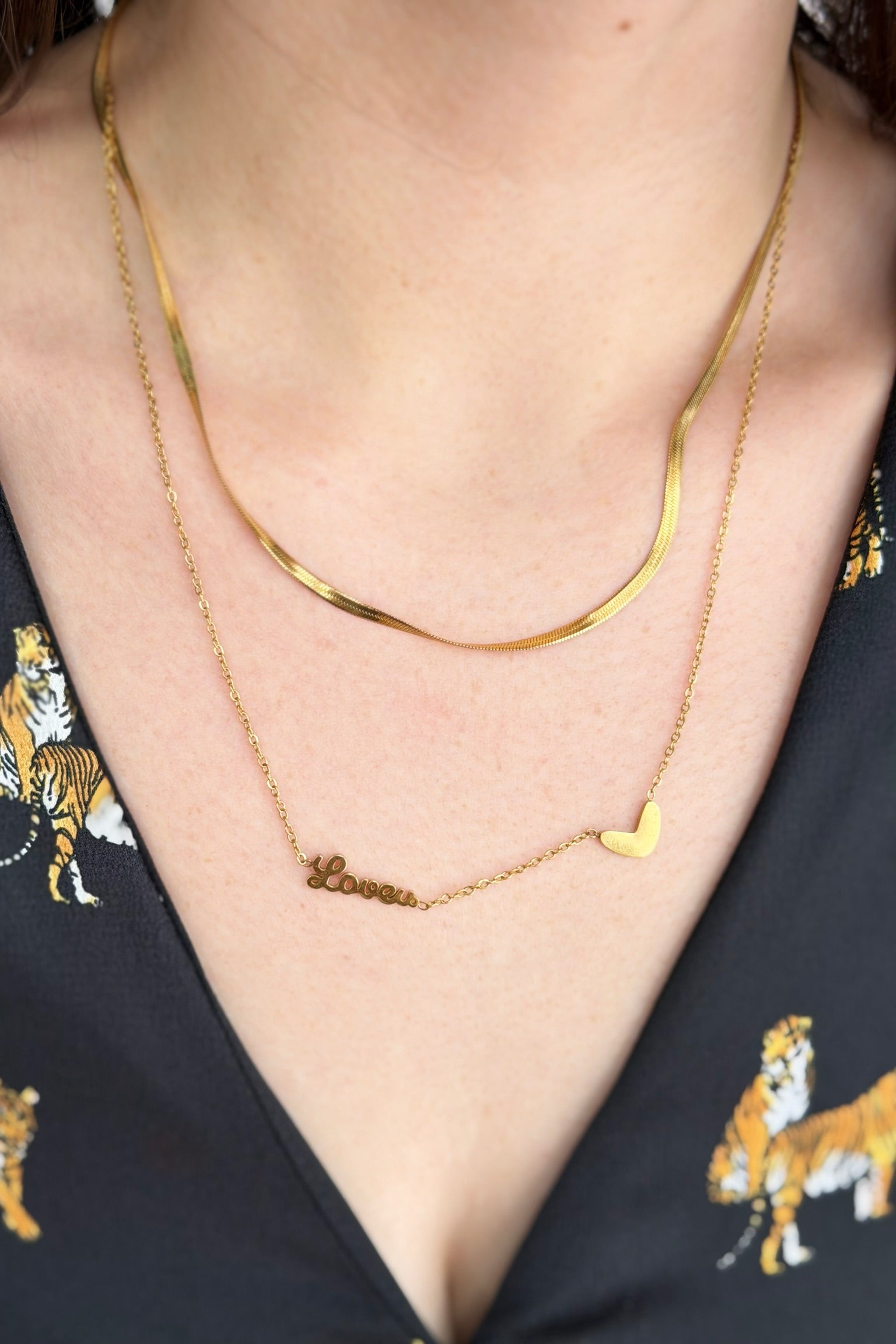 Lover Snake Necklace