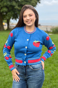My Strawberry Jam Cardigan
