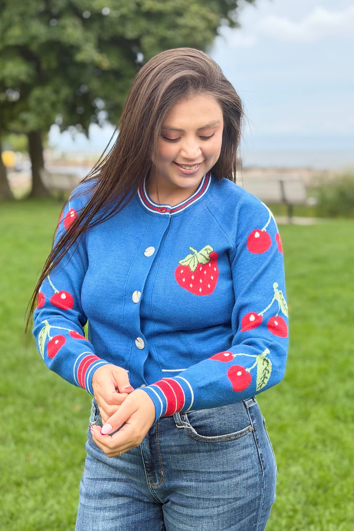 My Strawberry Jam Cardigan