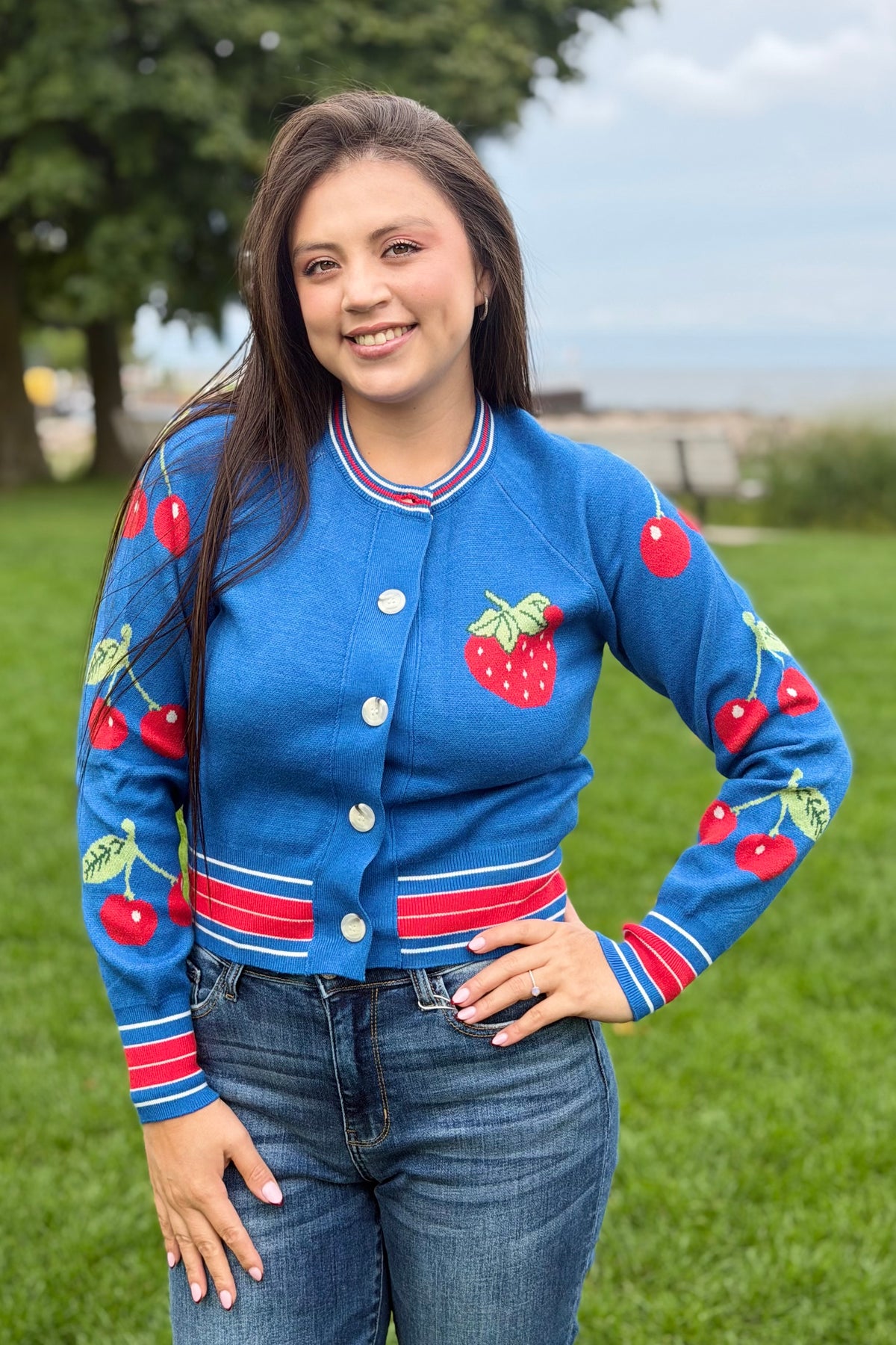 My Strawberry Jam Cardigan