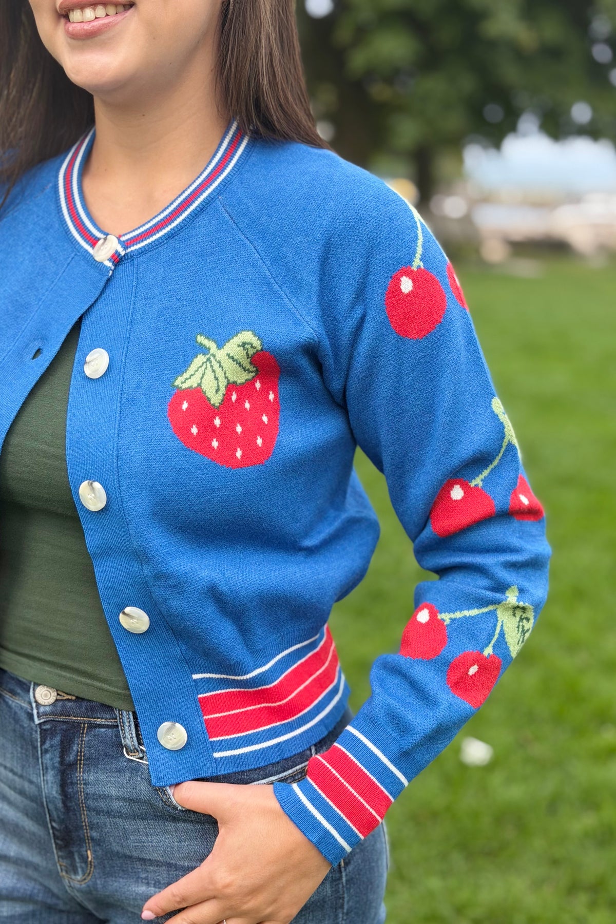 My Strawberry Jam Cardigan