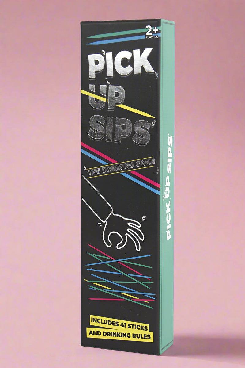 Funny Drinking game. Each stick you pick will determine who drinks next.

