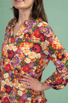 Lizzy Top - Lavender Floral