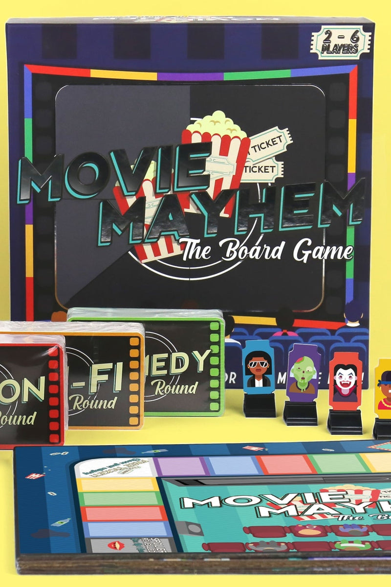 Movie Mayhem Board Game