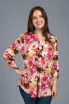 Lizzy Top - Hawaiian Floral