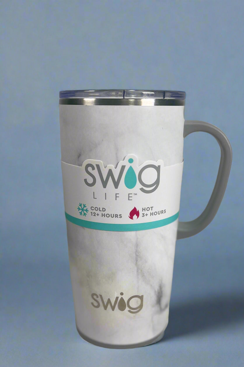 Swig - Marble Travel Mug & Cooler