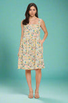 Pastel Floral Mini Dress Multi