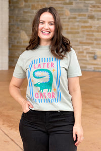 Later Gator T-Shirt - Bay Sage