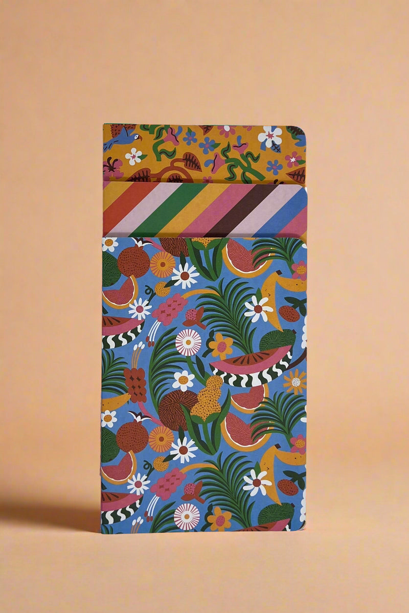 Rough Draft Notebook Set Fruity