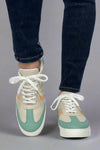 Ada Stripe Sneaker - Tan