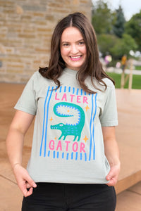 Later Gator T-Shirt - Bay Sage