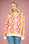 Retro Mushroom Crew Neck Sweatshirt