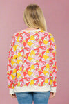 Retro Mushroom Crew Neck Sweatshirt