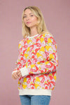 Retro Mushroom Crew Neck Sweatshirt