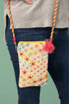 Embroidered Tiny Flowers Sling Bag