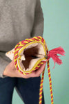 Embroidered Tiny Flowers Sling Bag