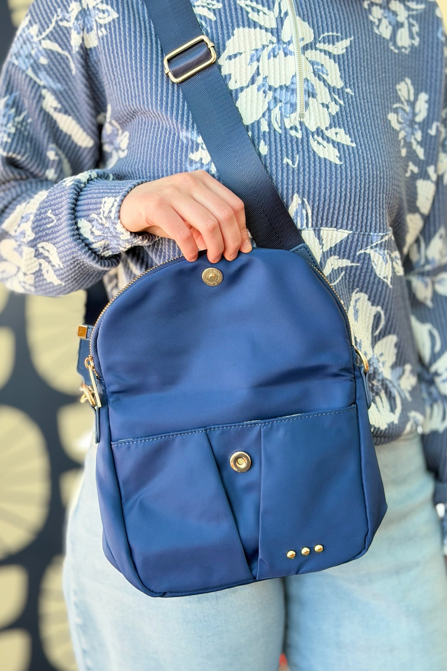 Tilly Crossbody Bag - Navy