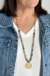Jennifer Necklace - Smoke