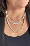 Bead Necklace with Pearls