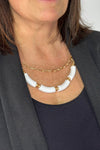 Holly Necklace - White