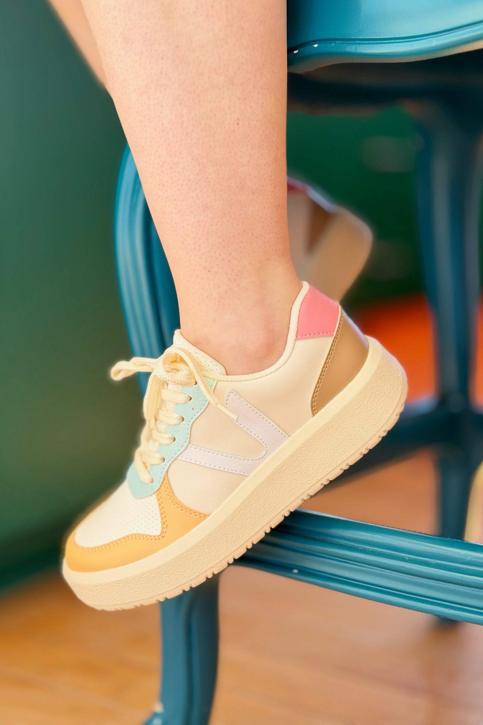 Ivy Pastel Retro Sneakers