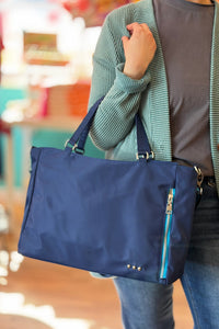 Nina Nylon Organizer Tote Bag