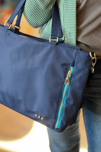 Nina Nylon Organizer Tote Bag