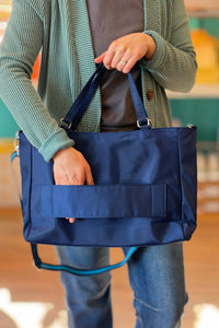 Nina Nylon Organizer Tote Bag