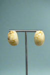 Stone Half Hoop Ivory