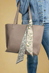 Floral Ribbon Scarf