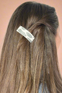 Leather Animal Hair Clip