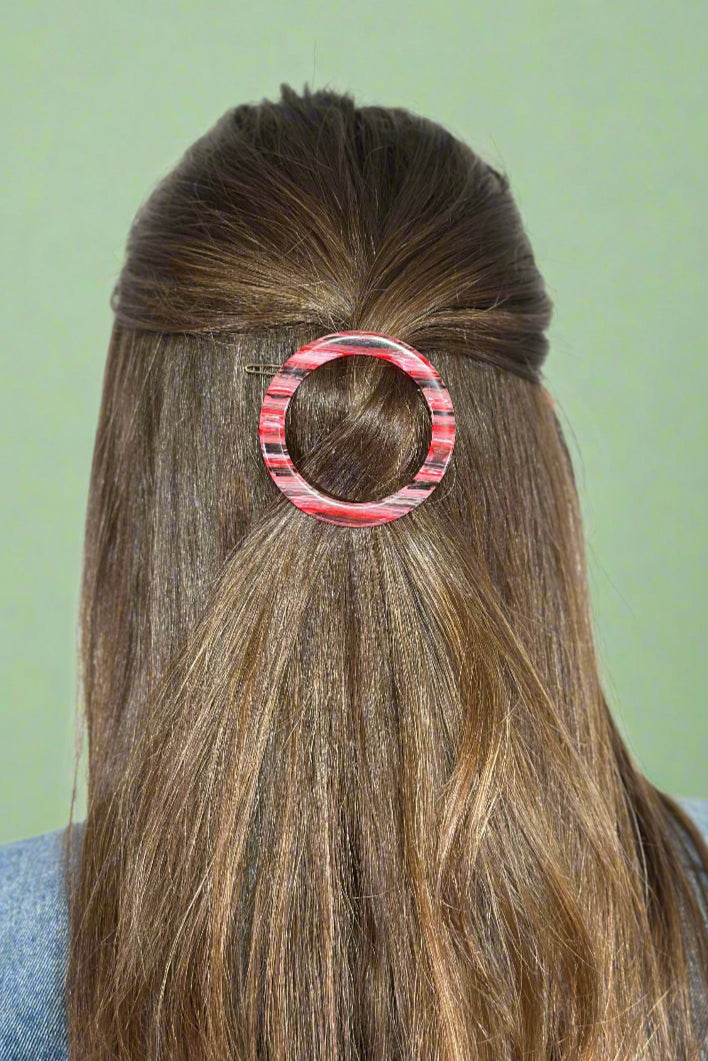 Round Hair Clip