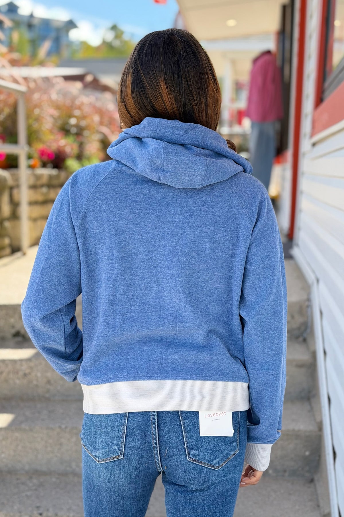 Dreamplush Fleece Zip-Up Jacket - Denim