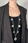Jessica Circle Necklace - Long