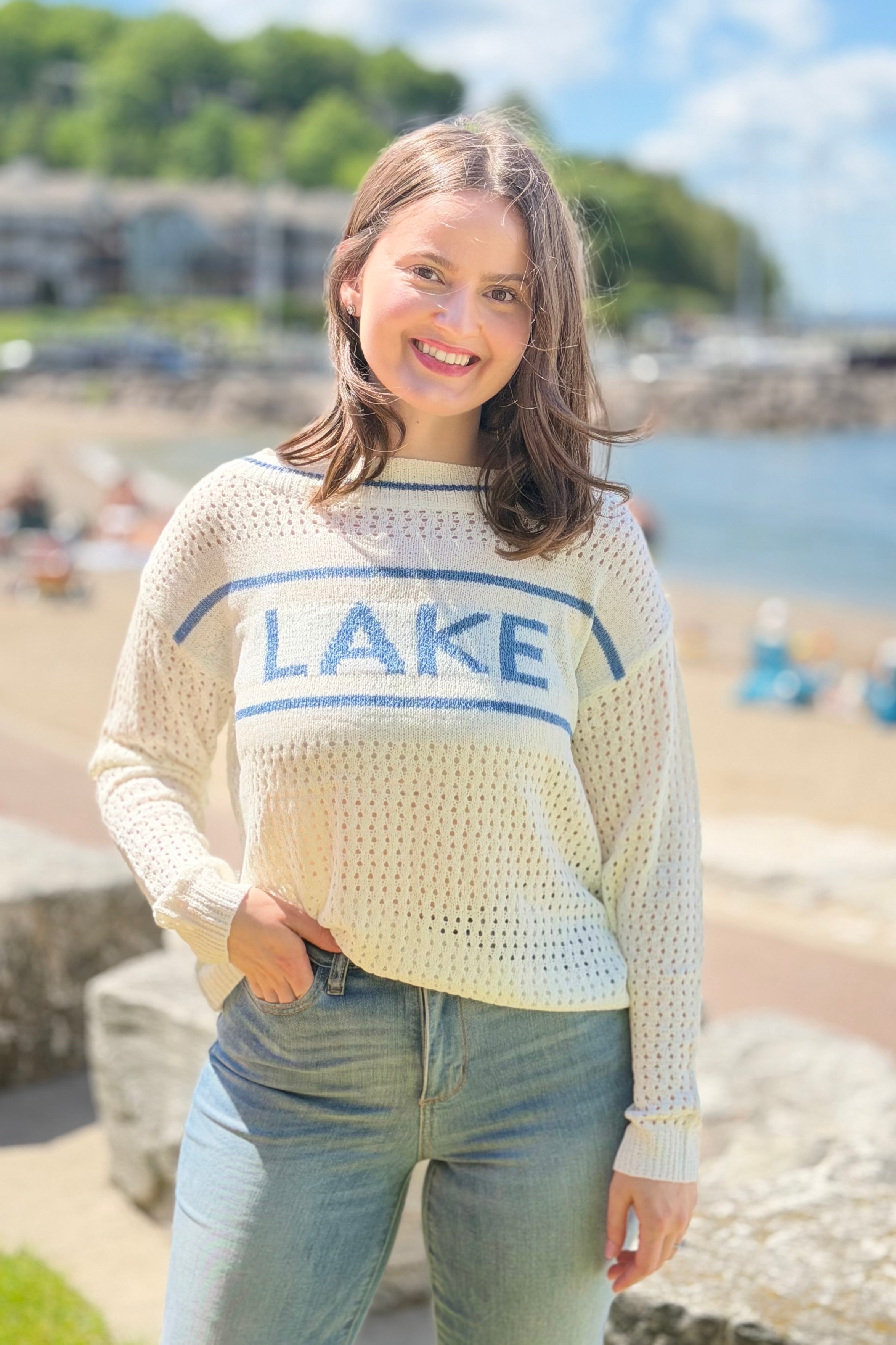 LAKE Knit Pullover Sweater