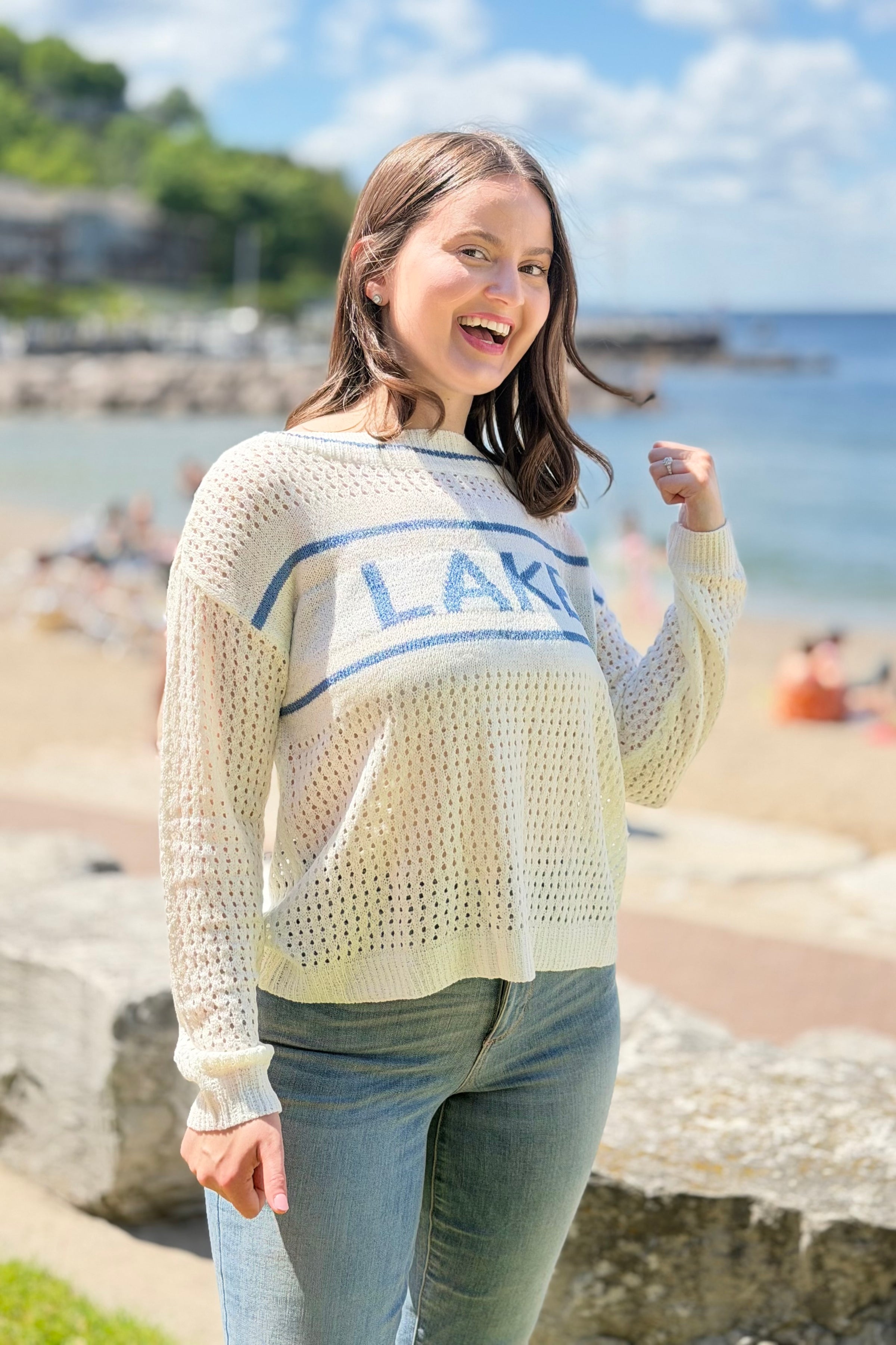 LAKE Knit Pullover Sweater